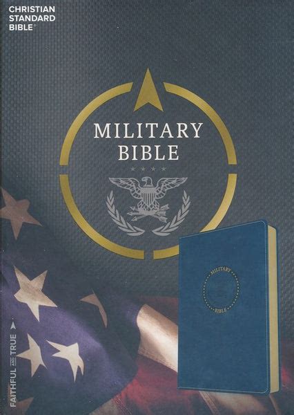 Csb Compact Military Bible Royal Blue Leathertouch For Airmen