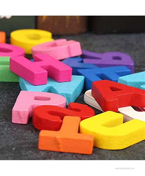 Kunmark Wooden Alphabet Puzzle Abc Jigsaws Chunky Letters Early