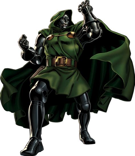 Doctor Doom From The Marvel Video Games Game Art Hq