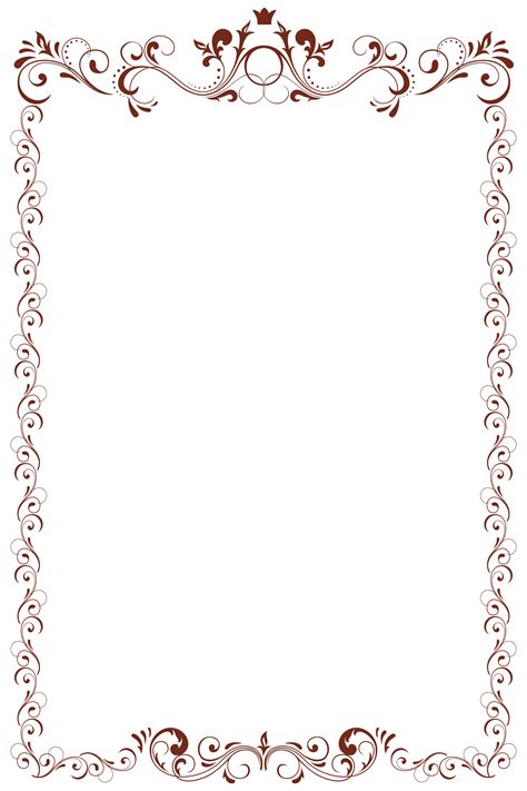 Vintage Border Png Download Vintage Frame Image Hq Png Image Freepngimg