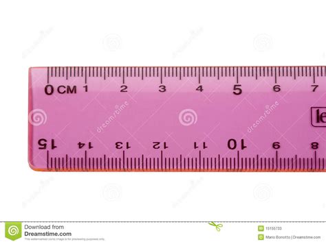 Every centimetre on a ruler is worth 10 mm. Millimeter ruler stock image. Image of student, school - 15155733