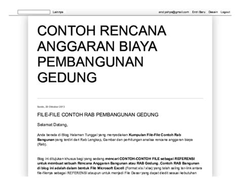 Contoh rab format rab desa rab penyelenggaraan pemerintahan desa. Contoh Dokumen Rab Xls / Cara Membuat Rab Kegiatan Pada ...