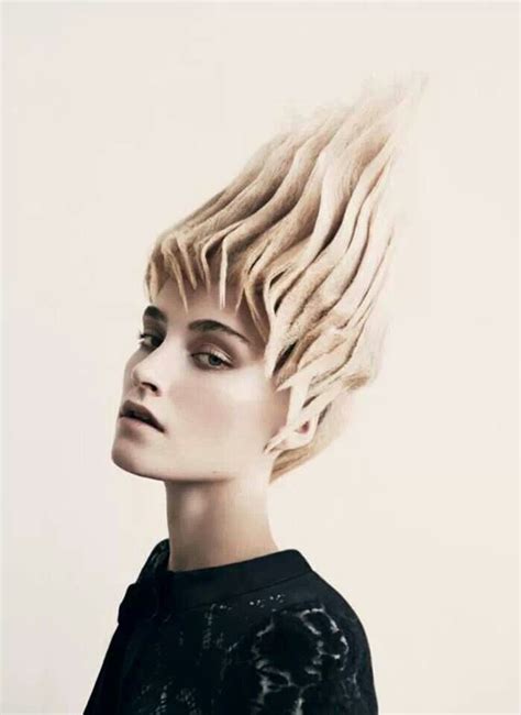 Cool Futuristic Hair Futuristic Hair Avant Garde Hair Editorial Hair