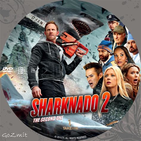 Coversboxsk Sharknado 2 The Second One Nordic High Quality Dvd Blueray Movie