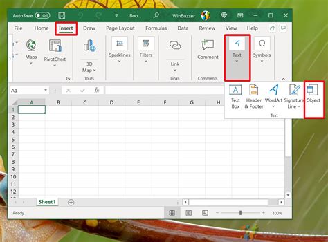 Insert Object In Excel Youtube Riset