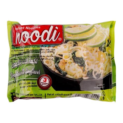 Order Noodi Instant Vegetable With Lime Flavor Noodles 70g Online At