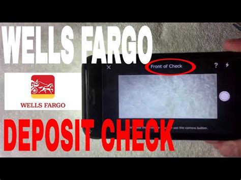 That might make it seem useless, but in fact a voided check has a specific purpose, which is to make it easier for you to share your. How To Deposit A Check Wells Fargo