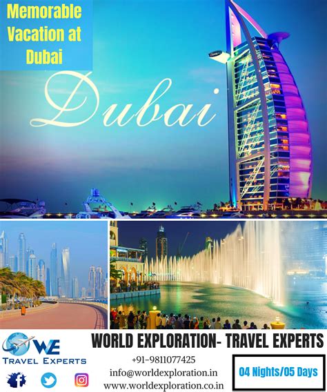 We Bring A Customized Vacation Package For You To Enjoy Dubai And
