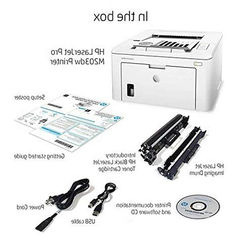 Hp Laserjet Pro M203dw Wireless Laser Printer Works