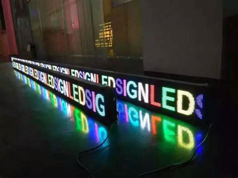 P10 Outdoor Scrolling Message LED Sign Dual Color Tri Color LED Signs