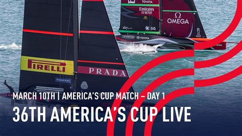 day 1 full race replay the 36th america s cup presented by prada youtube