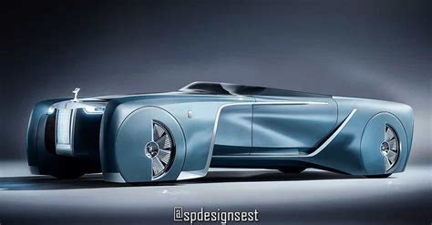 Rolls Royce Vision Next 100 Rendered In Roadster Clothes