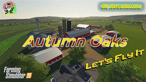 Fs19 Autumn Oaks Cows Fixed Again Map V2 Simulator Games Mods
