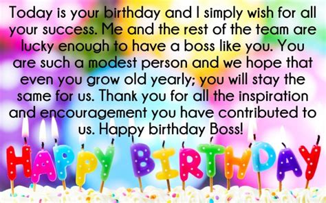 30 Best Boss Birthday Wishes And Quotes With Images