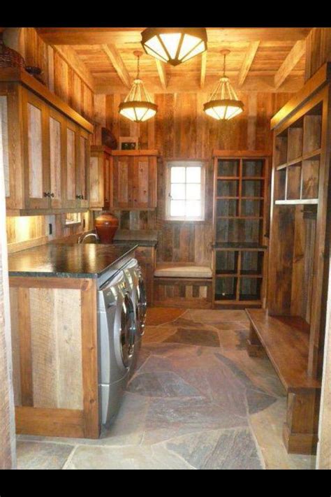 Dream Mud Room Laundry Roommud Room Rustic Laundry Rooms Farmhouse