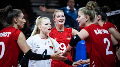 Germany Vs Belgium 2022 Fivb Volleyball Womens Nations League Live