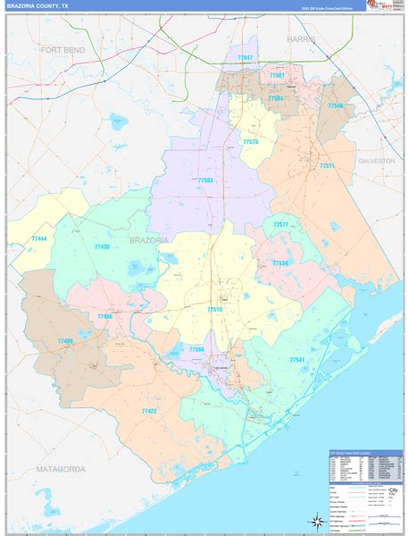 Maps Of Brazoria County Texas