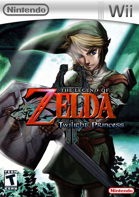 The Legend Of Zelda Twilight Princess Wii Box Art Cover By Acdcrocks
