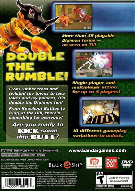 Download the digimon rumble arena 2 (e) rom now and enjoy playing this game on your computer or phone. Digimon Rumble Arena 2 Details - LaunchBox Games Database