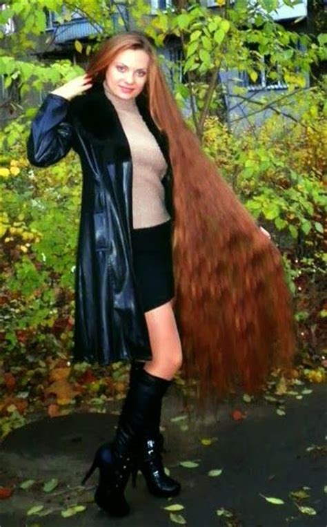 Long Haired Women Hall Of Fame Alla Perkova Beautiful Long Hair