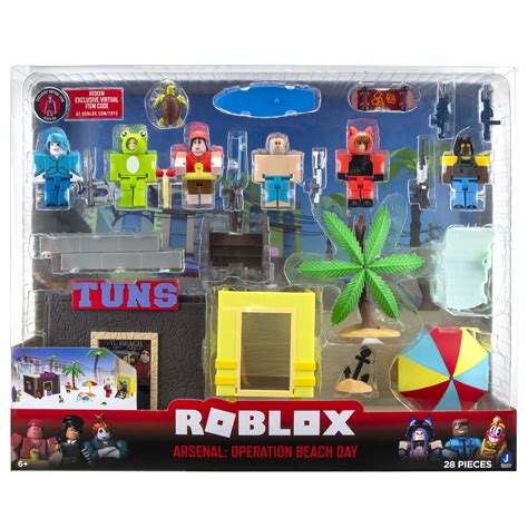 Roblox Action Collection Arsenal Operation Beach Day Deluxe Playset
