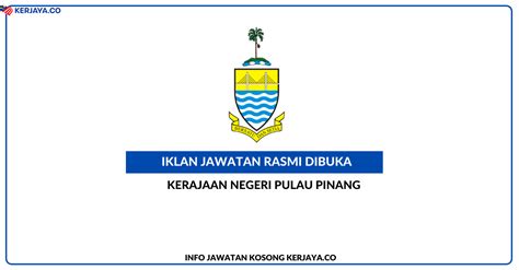 Specialized :pesuruhjaya sumpah kerajaan (tamat). Jawatan Kosong Terkini Kerajaan Negeri Pulau Pinang ...