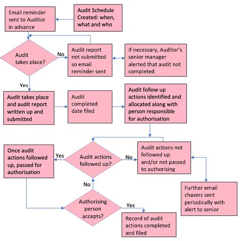 Internal Audit Process Flow Chart