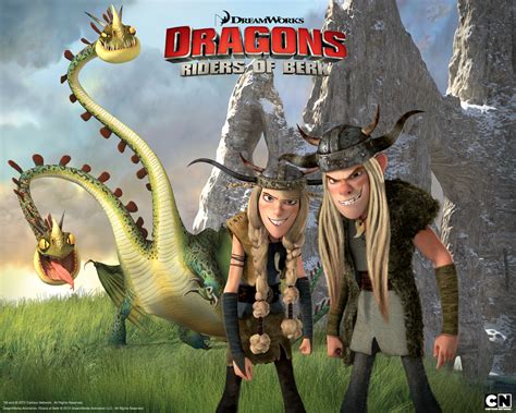 Ruffnut Tuffnut Barf And Belch How To Train Your Dragon Riders Of