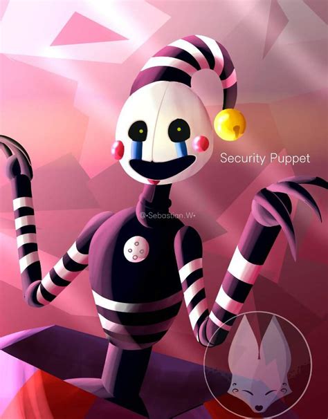 ×security Puppet × Fan Art Five Nights At Freddys Amino