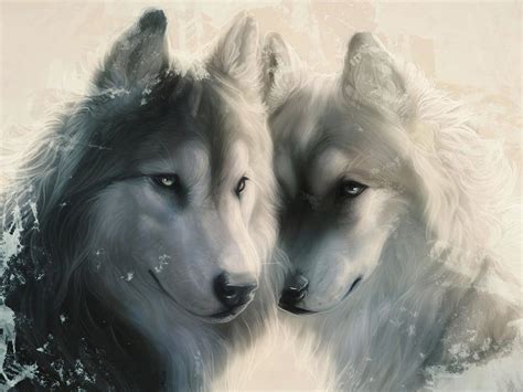 Wolf Couple By Arweenh Wolf Love Animals Beautiful Wolves Hd
