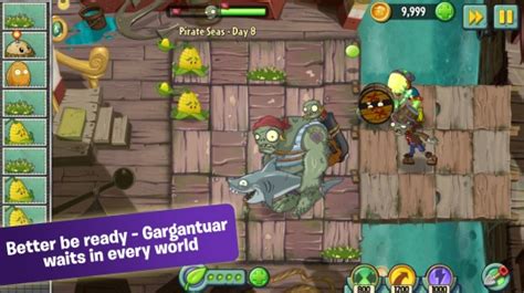 Plants Vs Zombies 2 Update Turns The World Upside Down With New Map