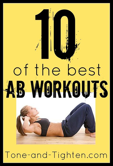 10 Of The Best Ab Workouts On Youtube From Tone And
