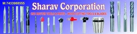 Carbide Silver Wood Cnc Router Tools 55hrc At Rs 250piece In