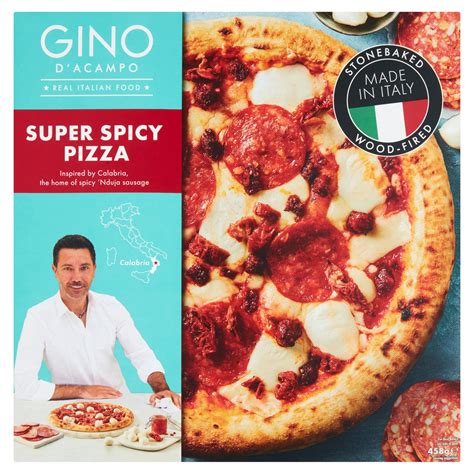 Check spelling or type a new query. Gino d'Acampo Super Spicy Pizza 458g | Gino D'Acampo ...