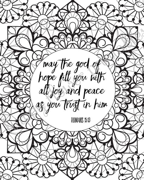 You can print or color them online at getdrawings.com for absolutely free. 12 Bible Verse Coloring Pages Instant Download Value Bundle