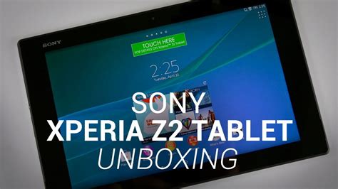 Sony Xperia Z2 Tablet Unboxing Youtube