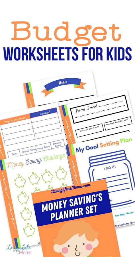 These Simple And Easy To Use Free Budget Worksheets For Kids Will Teach