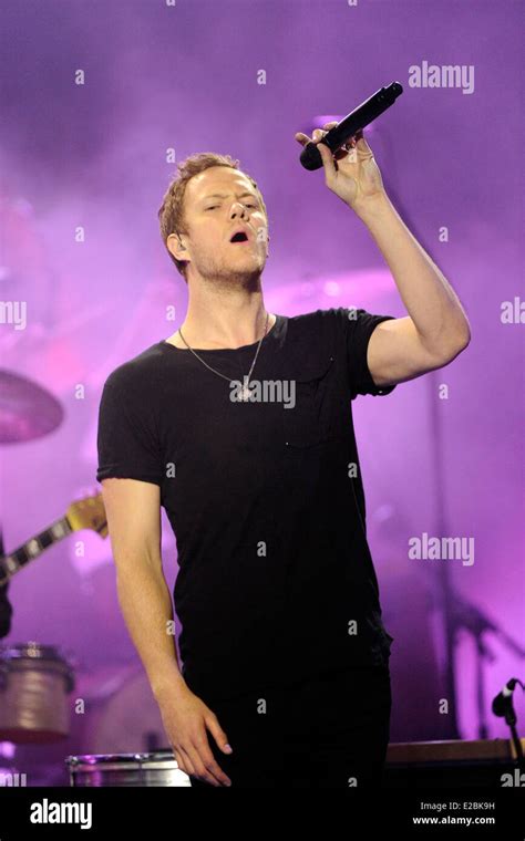 Imagine Dragons Lead Singer Dan Reynolds Performs At The 2014 Muchmusic