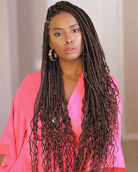 How To Curl Box Braids 25 Styling Ideas For 2022