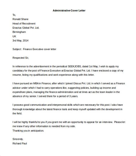 May 06, 2021 · cover letter; doc-business-sample-Administrative-Cover-Letter-Template ...
