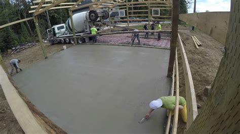 Installing tubing in a concrete slab is the easiest and most effective way to install radiant heat. Radiant Floor Heating / Pouring Concrete Slab Time Lapse ...