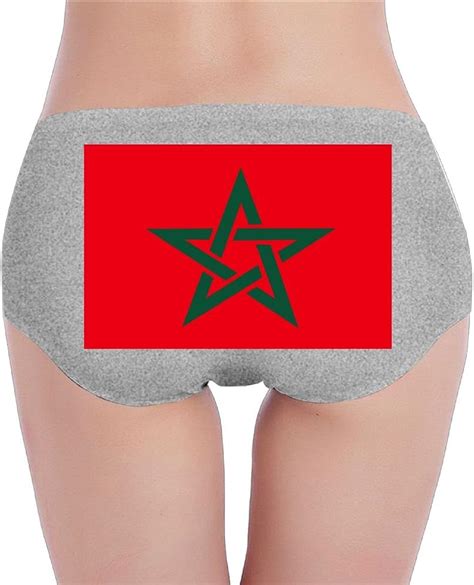 Amazon Com YOIGNG Women Morocco Flag Panties Sexy T Back Thong Bikini