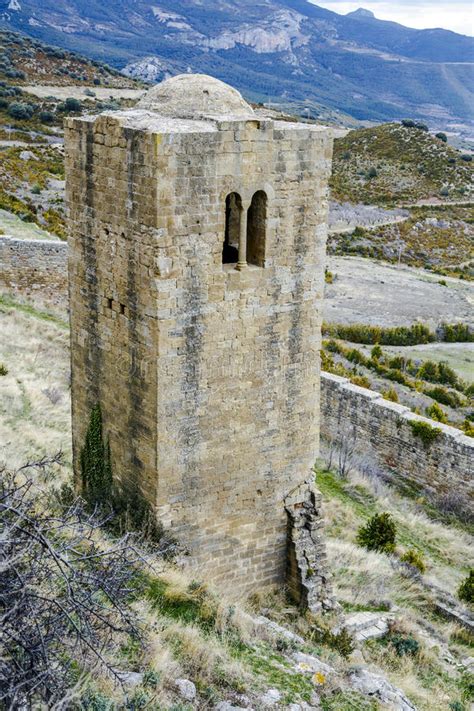 Loarre Castle Castillo De Loarre in Huesca Province Aragon Spain Stock