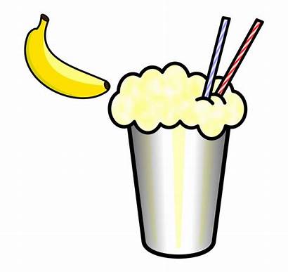 Milkshake Banana Clipart Yellow Smoothie Webstockreview Clipground