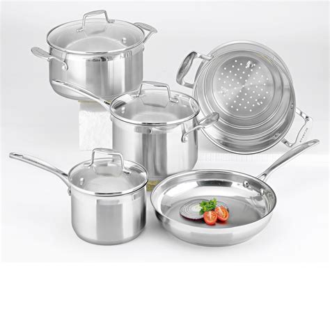 Saucepans, frypans, woks & more! Scanpan Impact 5pc Cookware Set | Scanpan