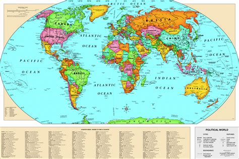 Printable World Map With Latitude And Longitude Free Printable Maps