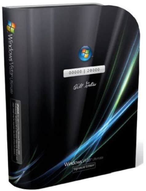 Microsoft Windows Vista Ultimate Limited Numbered Signature Edition