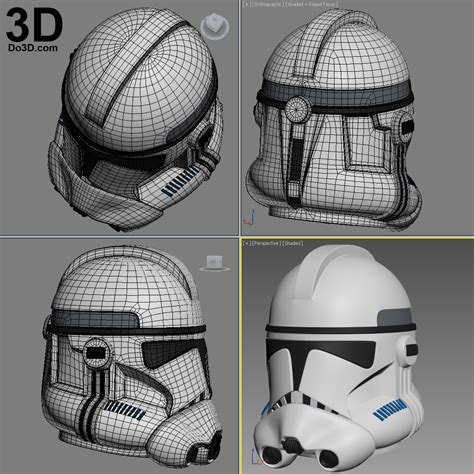 3d Printable Model Clone Trooper Phase 2 Star Wars
