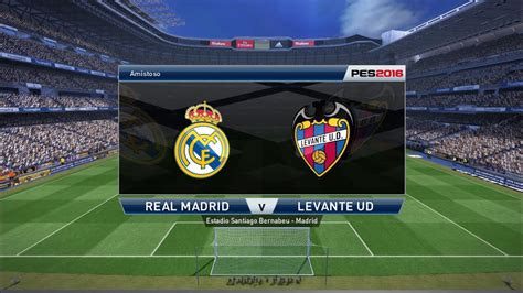 Levante ud have lost none of their last 4 away matches. PES 2016 - Real Madrid vs Levante - YouTube