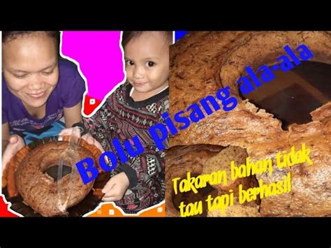 Perbedaan baking soda dengan baking powder. Cara memasak bolu pisang //Bolu pisang enak//sederhana ...
